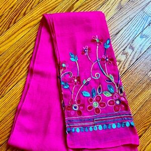 🧣 New pink scarf 🧣